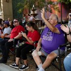 A pleased crowd lined Lemoore's downtown area to watch Lemoore High School's Homecoming Parade.